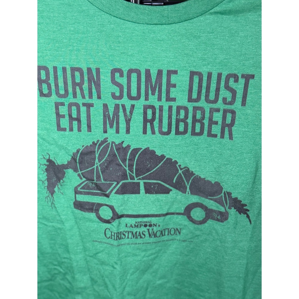 National Lampoon Christmas Vacation Shirt Mens Large Burn Some Dust Graphic‎